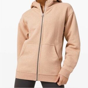 Lululemon All Yours Zip Hoodie Heathered
Ivory pockets, XS.